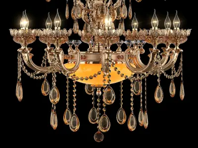 MD 89325-27 Osgona Chandelier 3D model