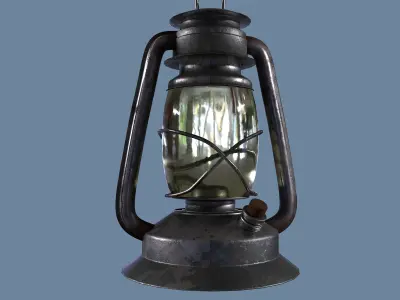 Old Lamp 3D model