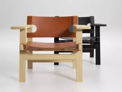 Spanish Chair 2226 3D model