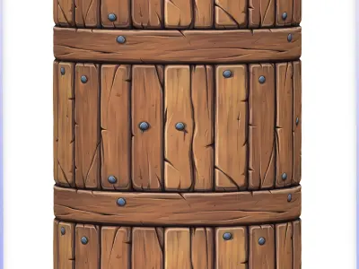 Stylized Wood Seamless Texture Texture 37
