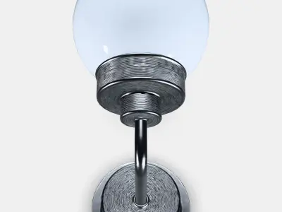 FRIHULT Wall lamp 2 Low-poly 3D model