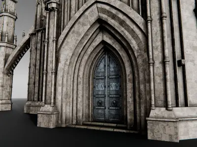 Gothic Cathedral 3D model