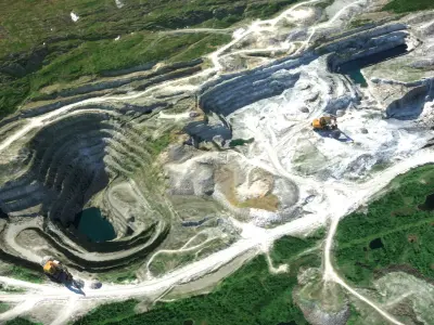 Scanned Opencast Mines  3D model