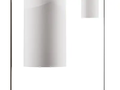 Pottery Barn Erin Metal Floor Lamp 3D model