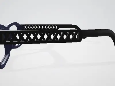 Eye glass  Low-poly 3D model