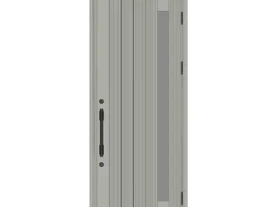 YKK AP Venato D30 N05T Japanese Entrance Door 3D model