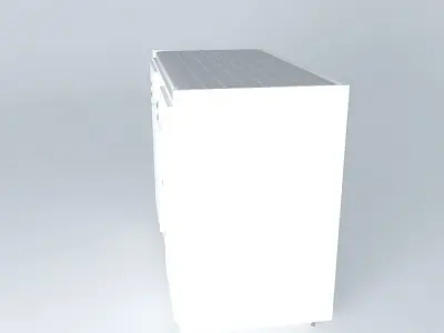 NURSERY BABY EXCHANGER WITH DOOR PAPER Free 3D model