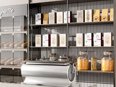 CAFE BAKERY NO2 A 3D model