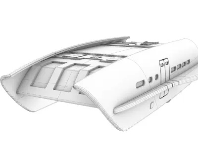 Star Trek Executive Shuttle SD103 3D print model