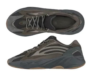adidas original yeezy boost 700 v2  3D model