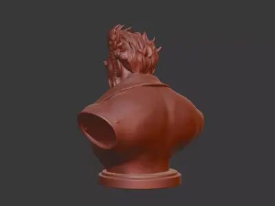 Akuma Bust  3D Model STL Printable 3D print model