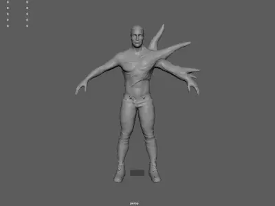 Big Bad Evil Guy who looks like Albert Wesker from Resident Evil 3D model