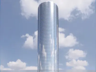 Parametric Building 1b11 3D model