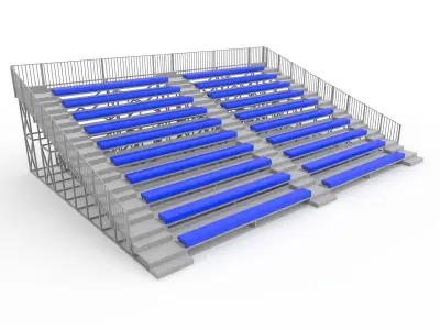 Collection Bleachers 16 3D Model Pack