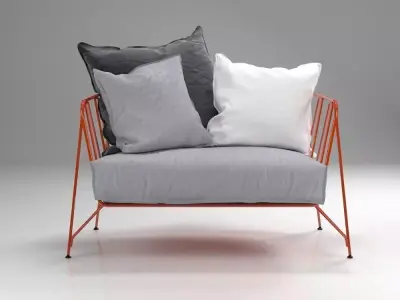 Canistro Armchair 3D model