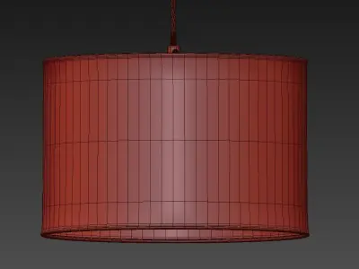 Geo Shade Modern Pendant Lamp 3D model