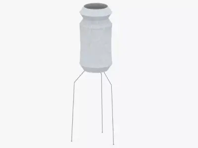 1456 - Floor Lamp Low-poly 3D model