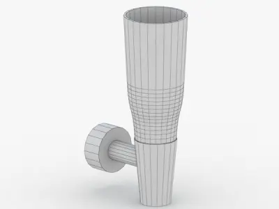 1467 - Bra Lamp Low-poly 3D model