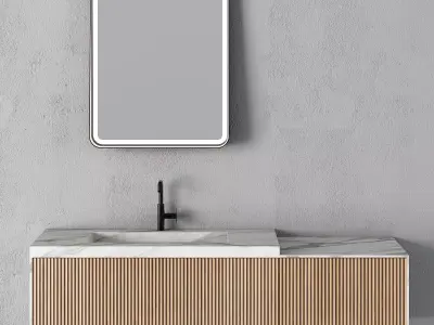 Modern Bathroom Cabinet No 075 3D model