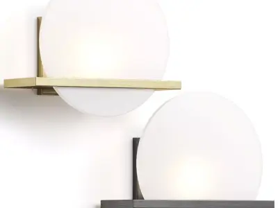 Lulu and Georgia Arteriors Savion Sconce Wall lamp 3D model