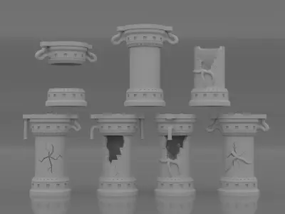 bacta tanks 3D print model