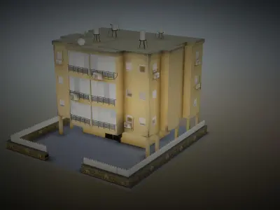 Israeli house 3D model