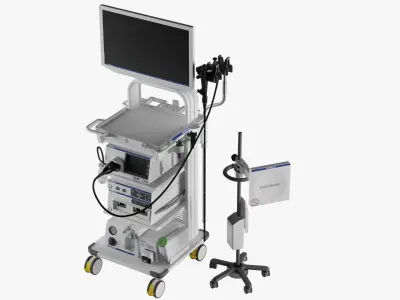  Endoscopic System Olympus Evis X1 01 