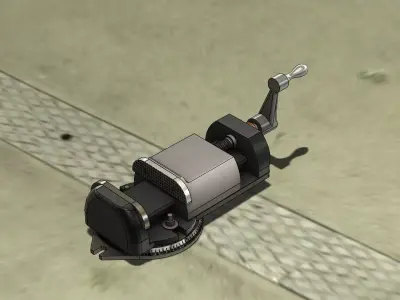 Clamping Vise - Morsa de Fixacao 3D model