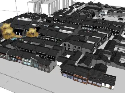 vacation spot-Resort-Fashion Leisure Hotel-0116 3D model