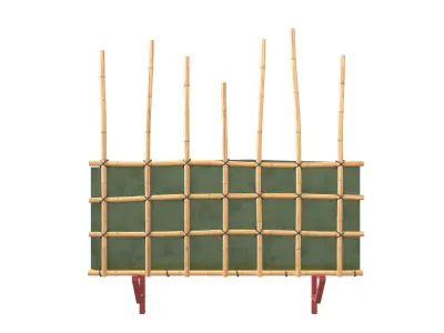 Scaffold v2 002 Low-poly 3D model