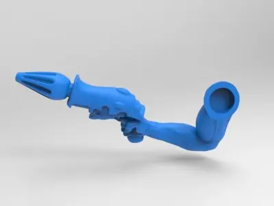 Space Clown - Entire set - Fusion Pistol Caress Embrace Kiss 3D print model