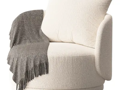 Reze armchair 3D model