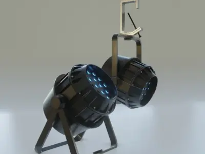 par light stage Free 3D model