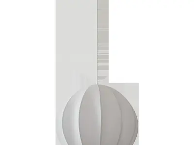 REGNSKUR REGNSKUR SUNNEBY SUNNEBYU Hanging lamp white 3D model