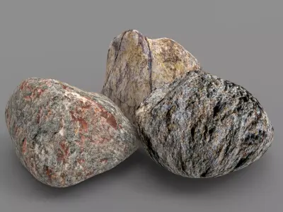 Stone Pack 3D model