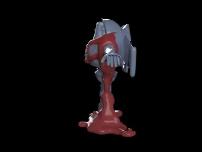 Buzz light year fluid 3D print model