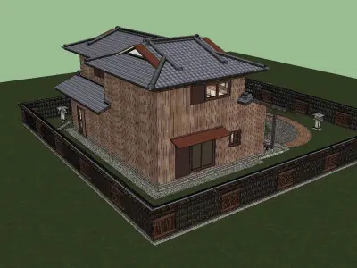 Creative Design-Holiday Cabin-0125 3D model