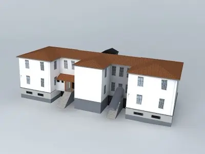 Primary school 3D model