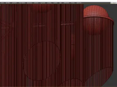 Corbett Celestial Chandelier Low-poly 3D model