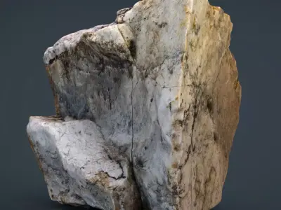 Rock Low-poly 3D model