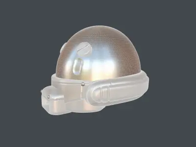 helmet high poly sculpt 3d printable ver 7 3D model 3D model 66