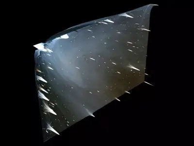 Barnards Merope Nebula 3D model