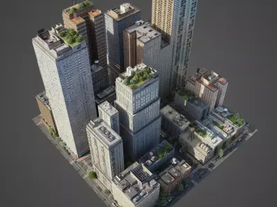 City District C13-A11 3D model