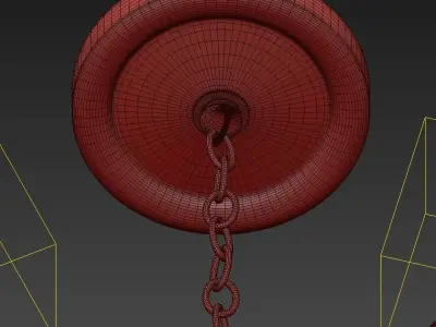 Uttermost Lyndhurst 9 Lights Chandelier 3D model