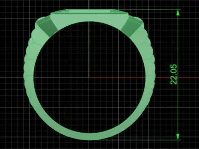 Jewelry ring 221 3D print model purchase
