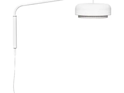 Remote wall mounted metal lamp Clepsos 3D model