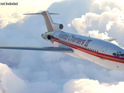  Kalitta Charters Boeing 727 Rigged 