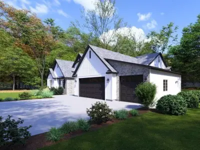 Dream House Design A 3D Model and Detailed Floor Plan 3D model