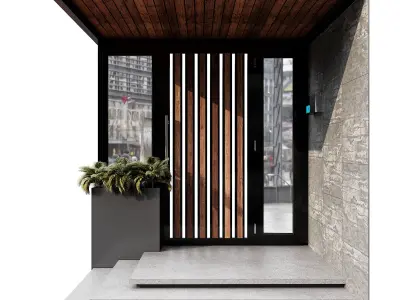 ENTRANCE GATE NO2 A 3D model