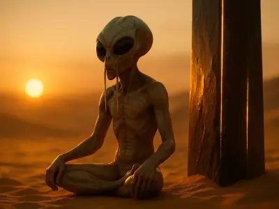 Alien Creature Low-poly 3D model